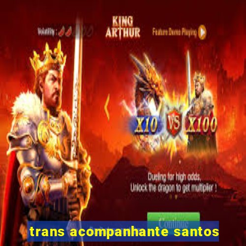 trans acompanhante santos